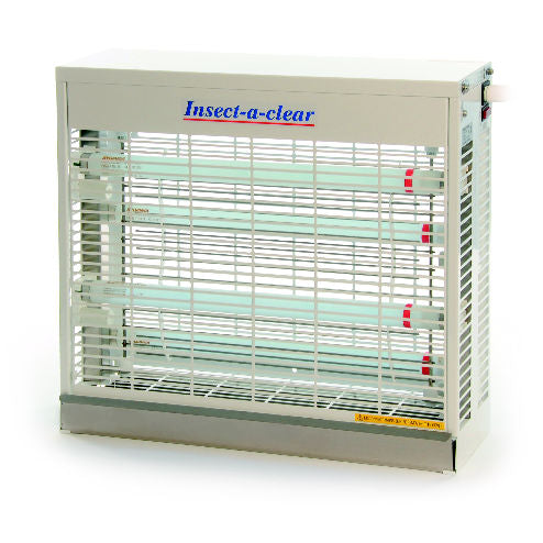 T160 Fly Killer in Stainless Steel with Shatter Resistant Lamps