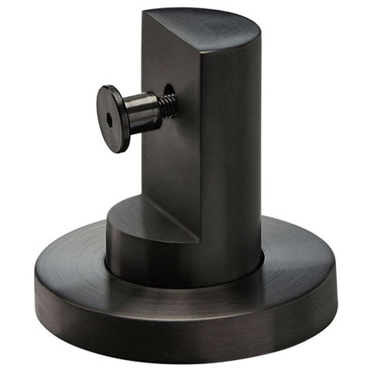 Low Stainless Steel Toilet Cubicle Support Leg
Black