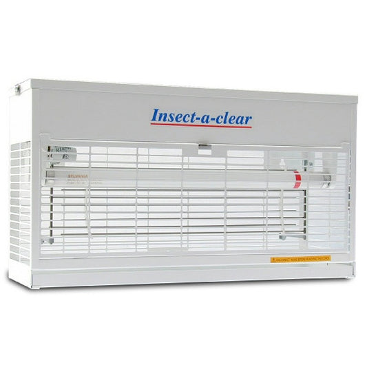 T65 Fly Killer in White with Shatter Resistant Lamps