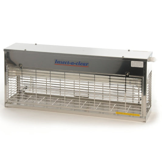 T95-IPX5 Fly Killer in Stainless Steel with Shatter Resistant Lamps