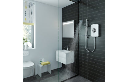 Triton Amore 9.5kW Electric Shower - White Gloss