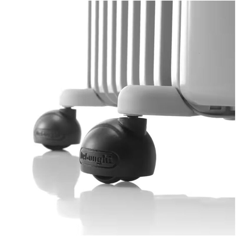 De’Longhi Radia S Oil Filled Radiator 
Wheels