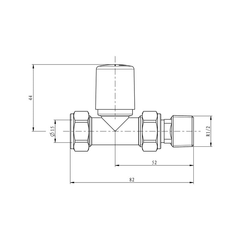 Scudo Towel Rail Valves Straight (Pair)
Technical