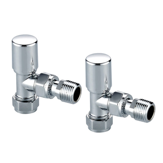 Scudo Towel Rail Valves Angled (Pair)
Chrome