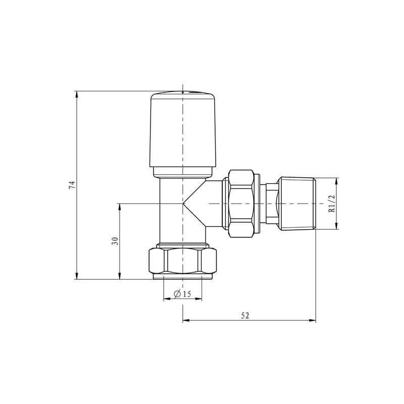 Scudo Towel Rail Valves Angled (Pair)
Technical
