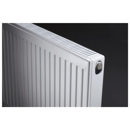 400mm High Single Panel Single Convector Compact Radiator