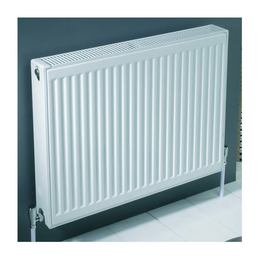 600mm High Double Panel Single Convector Compact Radiator
