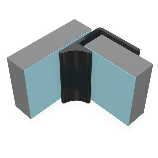 Multipanel Last Corner Type Y
Black