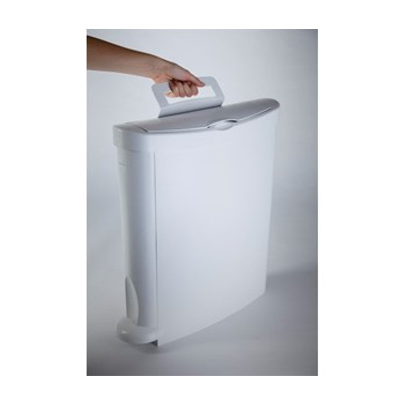 Sanibin Feminine Sanitary Bin White Handle