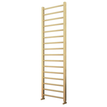 Vibe Designer Towel Radiator Brushed Brass