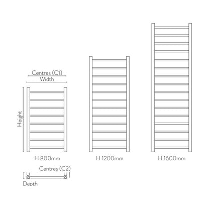 Strive Designer Towel Radiator 
Technical