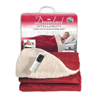 Dreamland Intelliheat Heated Overblanket - Wine