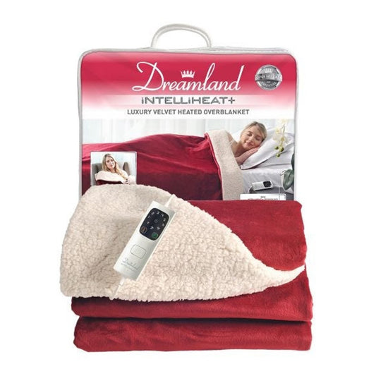 Dreamland Intelliheat Heated Overblanket - Wine