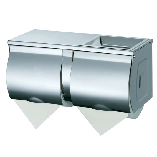 Stainless Steel Double Toilet Roll Holder, WR-JZH210W1