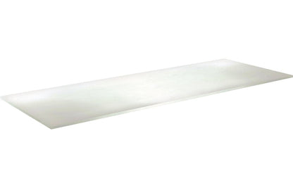 Stella High Pressure Laminate Worktop (1210x460x12mm) - White Slate
