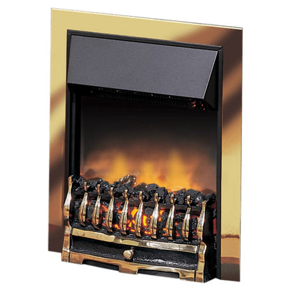 Dimplex Wynford Inset Electric Fire Brass