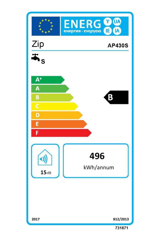 Zip Aquapoint Smart Eco Water Heater Energy Rating
