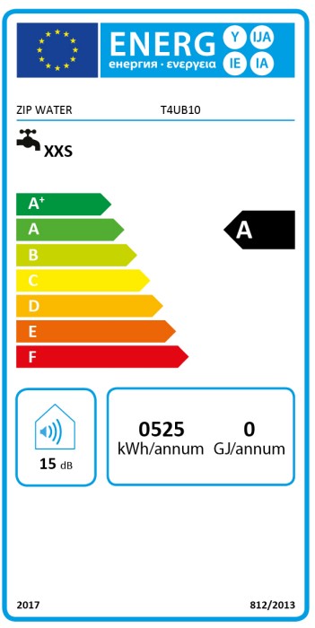 Zip Tudor 4 Energy Rating